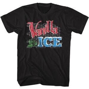 Vanilla Ice 1990-1991 Tour Hip Hop Music Fan Gift Graphic Retro T-Shirt